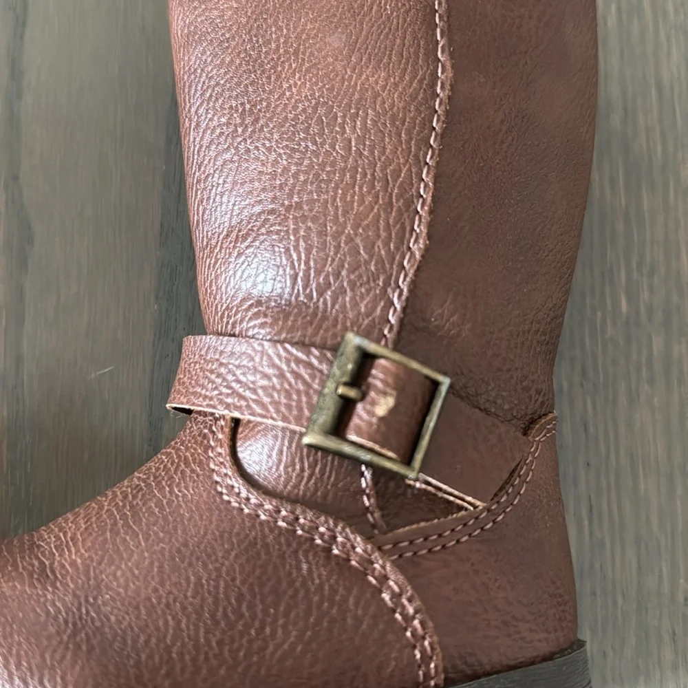 OshKosh B'gosh Lumi Brown Toddler Girls Fashion Boots Size 4M